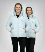 Trapstar Irongate baby blue puffer jacket – detachable hood edition