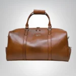 Prestige vintage leather duffle bag for men – travel and gym style