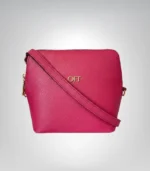 Daisy pink crossbody bag for women – stylish floral design