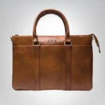 Legacy vintage leather briefcase for men – classic business bag