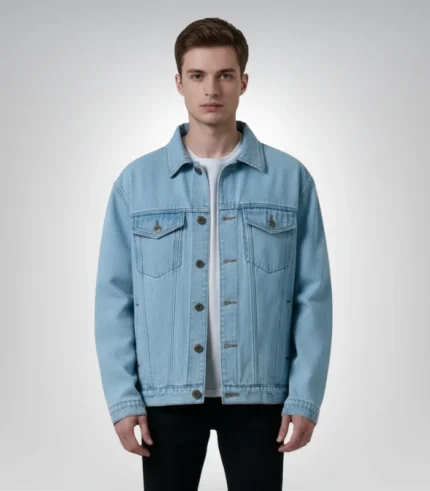 Blue denim jacket