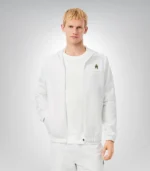 Premium Lacoste x Novak Djokovic 2025 jacket from tennis collection