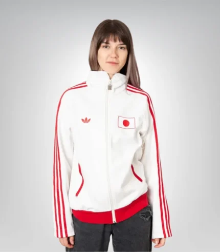 Adidas Japan jacket with iconic three-stripe design