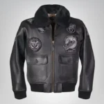 G-1 Wings of Gold leather jacket – classic aviator bomber style
