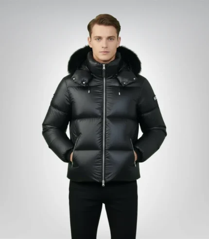 Stylish Mackage winter jacket with hood – insulated puffer design
