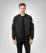 John Kreese jacket from Cobra Kai Season 6 – Martin Kove bomber style