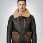 Men's J-20 pilot sheepskin leather jacket – shearling lined
