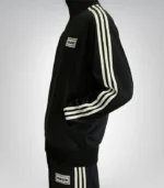 Stylish Adidas Oasis black track jacket for men and women