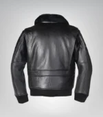 Classic G-1 sheepskin leather bomber jacket for men