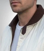 Classic satin quilted Drive jacket – men’s movie cosplay outerwear