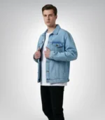 blue jacket