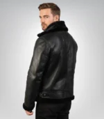 Stylish Francis B-3 aviator jacket in genuine leather