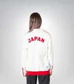 Adidas Japan jacket for women – lightweight three-stripe track coat