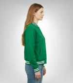 New Era Kelly Green Philadelphia Eagles Throwback Fleece Jacket