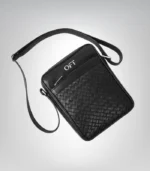 Royal Black Messenger Bag