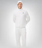 Limited edition Lacoste Djokovic GOAT jacket white and green design