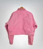 Vintage-inspired Carhartt x Yankees denim crop jacket for women