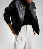 Classic Yankees varsity jacket by Polo Ralph Lauren – leather design