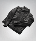 Ranchson Black Leather Shirt