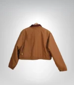 Stylish women's Carhartt NY Yankees crop jacket – retro streetwear