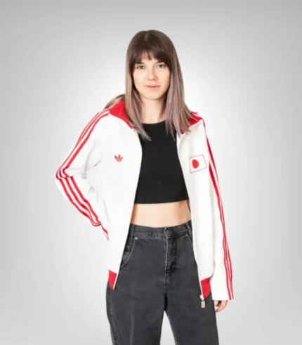 Adidas Japan track jacket with national team design