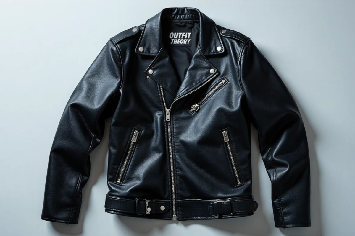 Leather Bomber Jacket