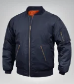 Men’s Premium Quilted Bomber Jacket – Full Zip Pilot Jacket for Work & Casual Wear - Image 14