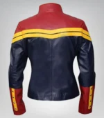 Men’s/women’s Captain Marvel leather cosplay costume – premium design
