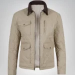 Men’s diamond quilted lightweight jacket – timeless casual style