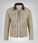Men’s diamond quilted lightweight jacket – timeless casual style