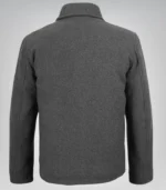 Tailored Men’s Gray Wool-Blend Jacket – Kevin’s Classic Winter Outerwear