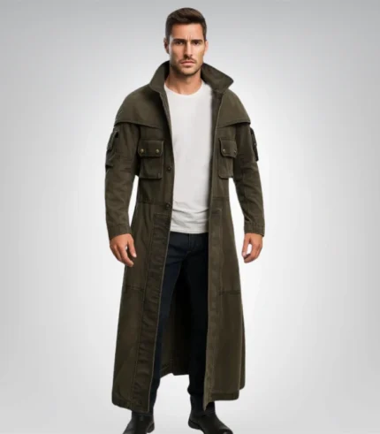 Fallout New Vegas Elite Riot Gear duster coat – cosplay costume outfit