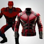 Daredevil Born Again red and black cosplay jacket – superhero costume
