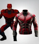 Daredevil Born Again red and black cosplay jacket – superhero costume