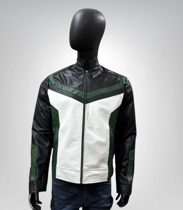 Guy Gardner Green Lantern Leather Jacket – Superhero Style Guy Gardner Green Lantern leather jacket – superhero cosplay outerwear