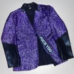 Papa Emeritus purple cosplay blazer – Ghost Band Rite concert outfit