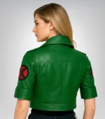 Women’s Rogue leather cosplay outfit – X-Men 97 inspired jacket