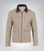 Men’s Diamond Style Quilted Jacket – Classic Lightweight Design - Image 2