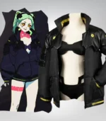 Unisex anime-inspired cosplay outfit – costume for parties and conventions
