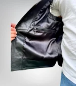 Classic genuine leather vest – casual outerwear for men