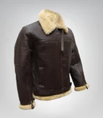 Classic men’s shearling B3 flight jacket – real RAF pilot bomber style