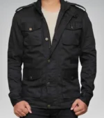 Stylish black tactical jacket – Jon Bernthal Daredevil cosplay design