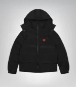 Black Trapstar Irongate Puffer Jacket Gloss