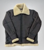 Men’s aviator B3 flying jacket – genuine shearling sheepskin leather