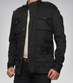 Daredevil inspired Jon Bernthal jacket – black tactical outerwear for men