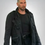 Jon Bernthal Daredevil inspired black jacket – tactical cotton design
