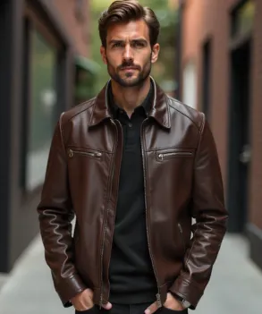 Men's leather jackets