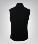 Lester Men Black and Gray Reversible Wool Vest - Image 8