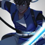 Castlevania Nocturne 2023 Richter Belmont Blue Trench Coat
