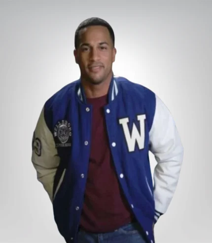 Christmas Comes Twice wool letterman varsity jacket inspired by Michael Xavier